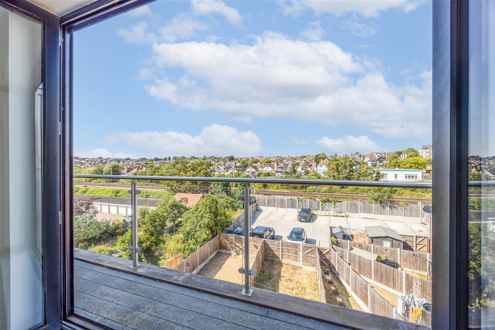 Rear Balcony View